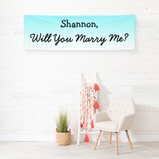 Wil je met me trouwen? spandoek (Insitu)