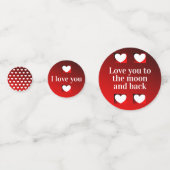 Wil je met me trouwen? tafelconfetti van dalDesign Confetti (Achterkanten)