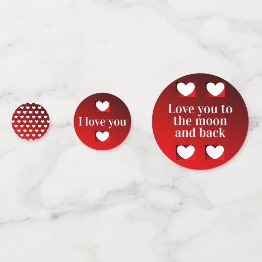 Wil je met me trouwen? tafelconfetti van dalDesign Confetti (Achterkanten)