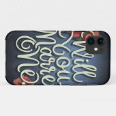 Wil je met me trouwen, Valentijnsdag cadeau Case-Mate iPhone Case (Achterkant (horizontaal))