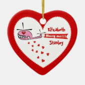 Wil je met me trouwen? Valentijnse helikopterliefd Keramisch Ornament