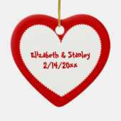 Wil je met me trouwen? Valentijnse helikopterliefd Keramisch Ornament (Achterkant)