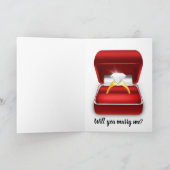 Wil je met me trouwen? Verbind de stippen! Kaart (Binnen)