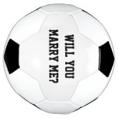 Wil je met me trouwen? Voetbal voor weddenschappen (Gedraaid)