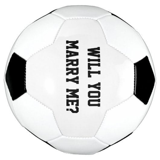 Wil je met me trouwen? Voetbal voor weddenschappen (Gedraaid)