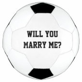 Wil je met me trouwen? Voetbal voor weddenschappen (Voorkant)