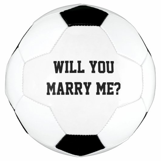 Wil je met me trouwen? Voetbal voor weddenschappen (Voorkant)