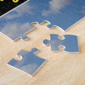 Wil je met me trouwen?; White/Grey Clouds en Blue Legpuzzel (Zijkant)