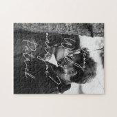 Wil je met me trouwen zwart-wit verticale puzzel legpuzzel (Horizontaal)