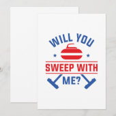 Wil je met mij kruipen? bedankkaart (Voorkant / Achterkant)