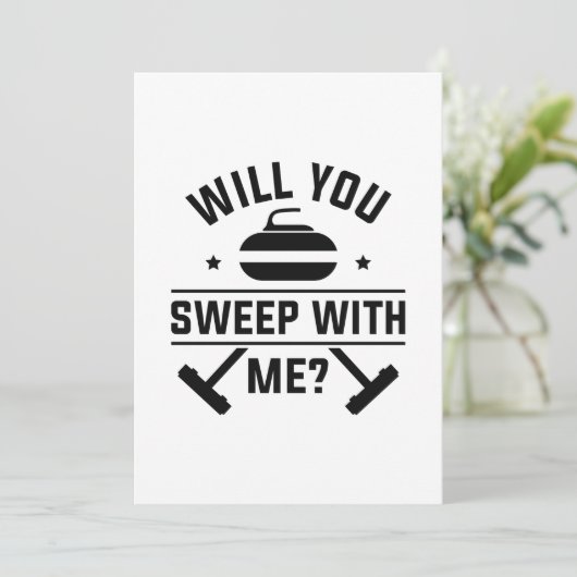 Wil je met mij kruipen? bedankkaart (Staand voorkant)