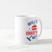 Wil je met mij kruipen? koffiemok (Voorkant rechts)