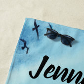 Wil je met mij trouwen - een speciaal huwelijksvoo strandlaken (In situ)