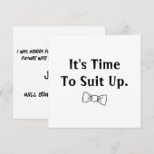 Wil je mijn beste man zijn? kaart (Voorkant / Achterkant)