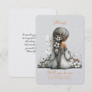 Wil je mijn bloemenmeisje zijn