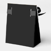 Wil je mijn bruidegom zwart goud voorstel bedankdoosjes (Achterkant)