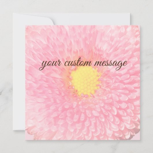 Wil je mijn bruidsmeisje bloemenkaart zijn? kaart (Achterkant)