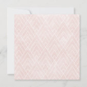 Wil je mijn bruidsmeisje blos waterverf rozen kaart (Achterkant)