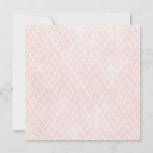 Wil je mijn bruidsmeisje blos waterverf rozen kaart (Achterkant)