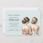 Wil je mijn bruidsmeisje bruiloft voorstel kaart (Voorkant)