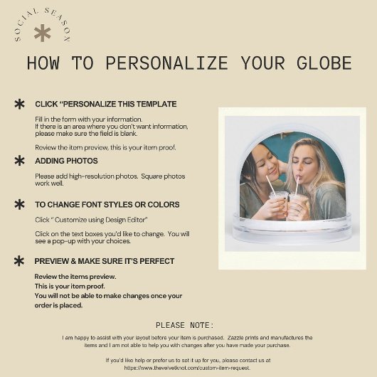 Wil je mijn bruidsmeisje Confetti Wereldbollen zij Sneeuwbol