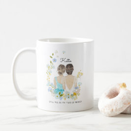Wil je mijn bruidsmeisje/getuige zijn Voorstel C Koffiemok