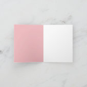 Wil je mijn bruidsmeisje Kaart (lichtroze) (Binnen)