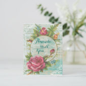 Wil je mijn bruidsmeisje ? mijn bruidsmeisje zijn, uitnodiging briefkaart (Staand voorkant)