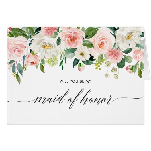 Wil je mijn bruidsmeisje zijn, aandenken, bruiloft (Voorkant Horizontaal)