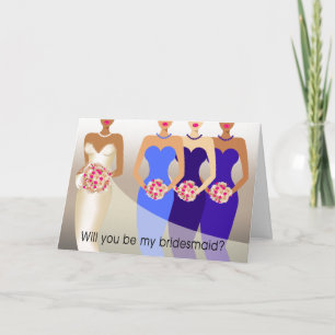 Wil je mijn bruidsmeisje zijn? bruidsfeest   cobal