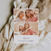 Wil je mijn bruidsmeisje zijn, bruidsmeisje 2 foto kaart