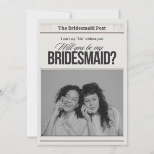 wil je mijn bruidsmeisje zijn bruidsmeisje vraag  kaart
