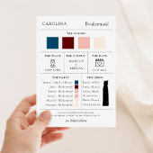 Wil je mijn bruidsmeisje zijn? Details Kaart