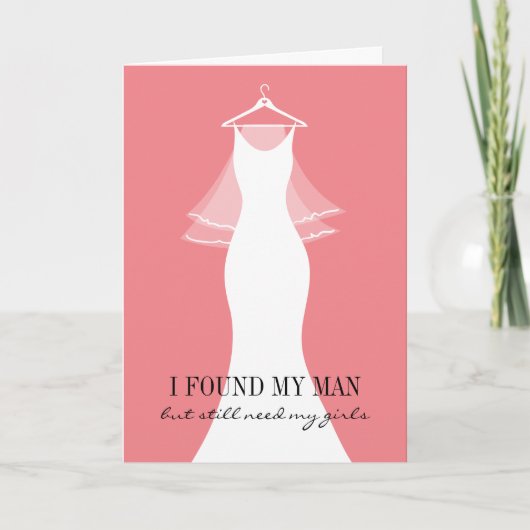 Wil je mijn bruidsmeisje zijn? Digitale aanvraagka (Voorkant)