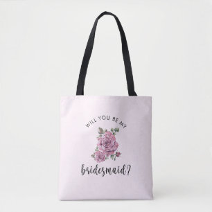 Wil je mijn bruidsmeisje zijn, een voorstel vanuit tote bag
