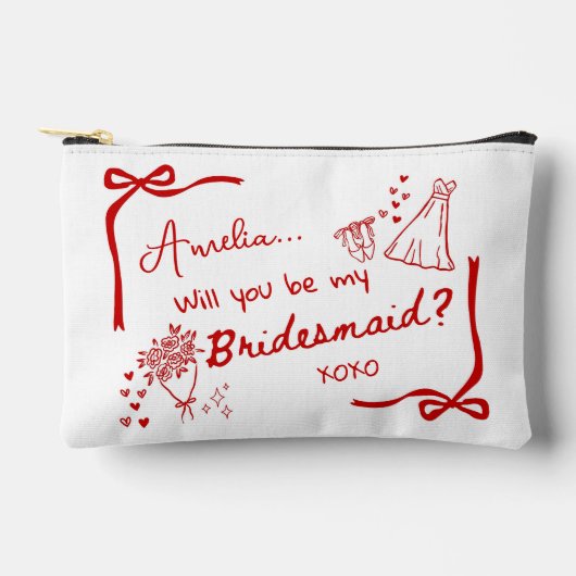 Wil je mijn bruidsmeisje zijn etui (Voorkant)