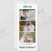 Wil je mijn bruidsmeisje zijn Kaart? Kaart (Voorkant)