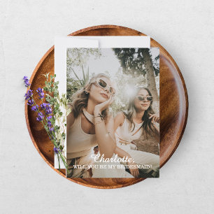 Wil je mijn bruidsmeisje zijn Kaart met voorstel o