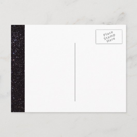 Wil je mijn bruidsmeisje zijn? Sterrennacht Uitnodiging Briefkaart (Achterkant)