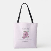 Wil je mijn bruidsmeisje zijn? Van harte Tote Bag (Achterkant)