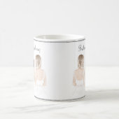 Wil je mijn bruidsmeisje zijn? Watercolor Script Koffiemok (Center)