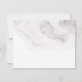 Wil je mijn bruidsmeisje zijn. Waterverf stoffige  Kaart (Achterkant)