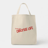 Wil je mijn Bruit voelen? Een dialysepatiënt Tote Bag (Achterkant)