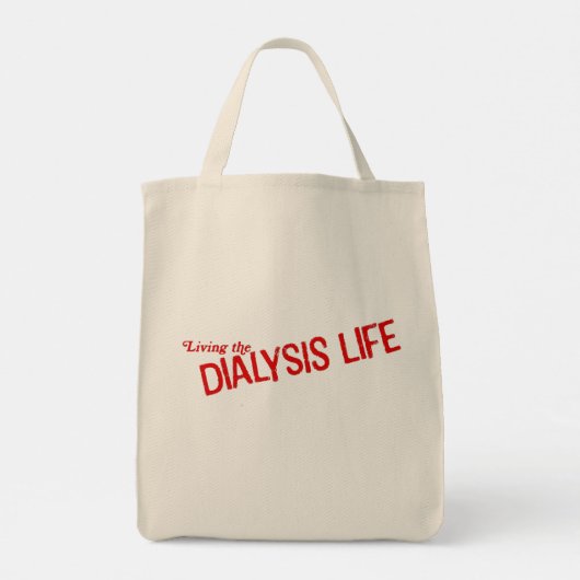 Wil je mijn Bruit voelen? Een dialysepatiënt Tote Bag (Achterkant)