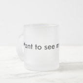 Wil je mijn Draak zien? Funny Mug Musthave Matglas Koffiemok (Voorkant links)