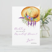 Wil je mijn eremedaille boho voorstel zijn? kaart (Staand voorkant)