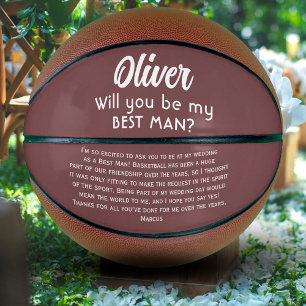 Wil je mijn getuige zijn Aangepaste naam en tekst Basketbal