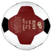 Wil je mijn getuige zijn Aangepaste naam Voetbal (Gedraaid)