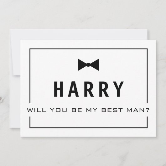 Wil je mijn getuige zijn? De uitnodiging voor de b (Voorkant)