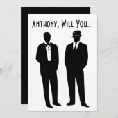 Wil je mijn getuige zijn kaart (Voorkant / Achterkant)